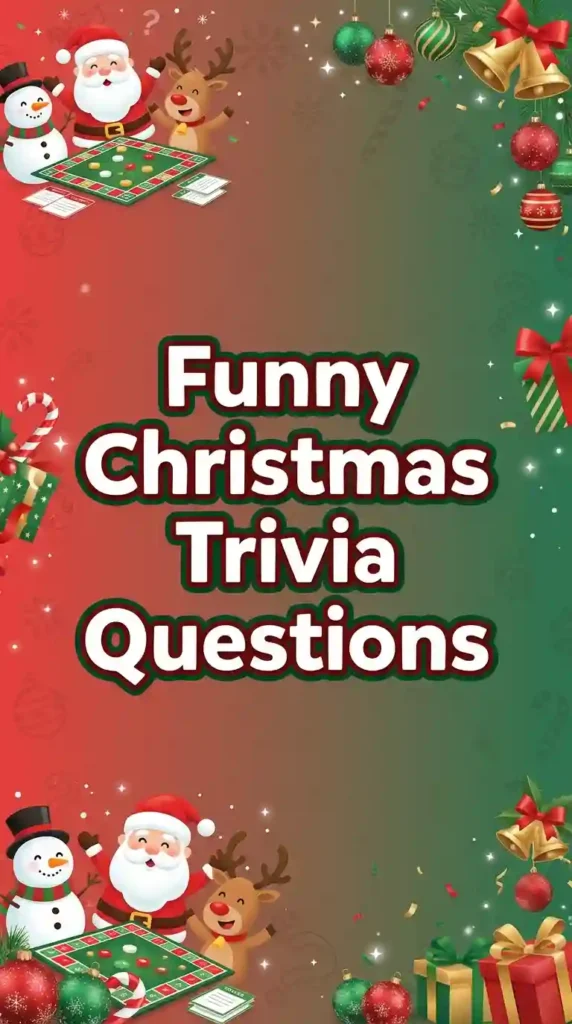 funny christmas trivia questions image