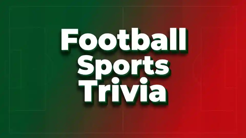 Football sports trivia image