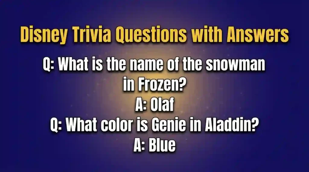disney trivia questions with answers image