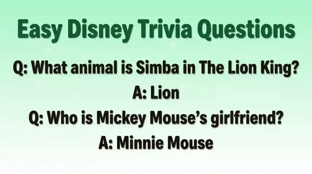 easy disney trivia questions image